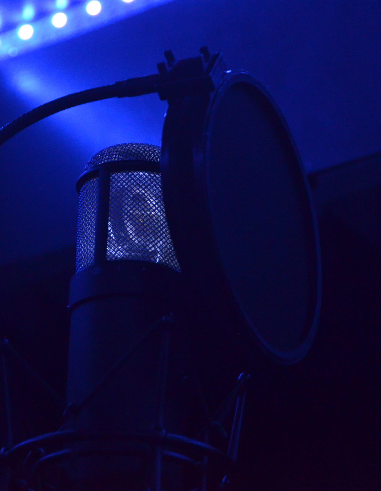 Inside The BASEment Recording Studio — vocal booth